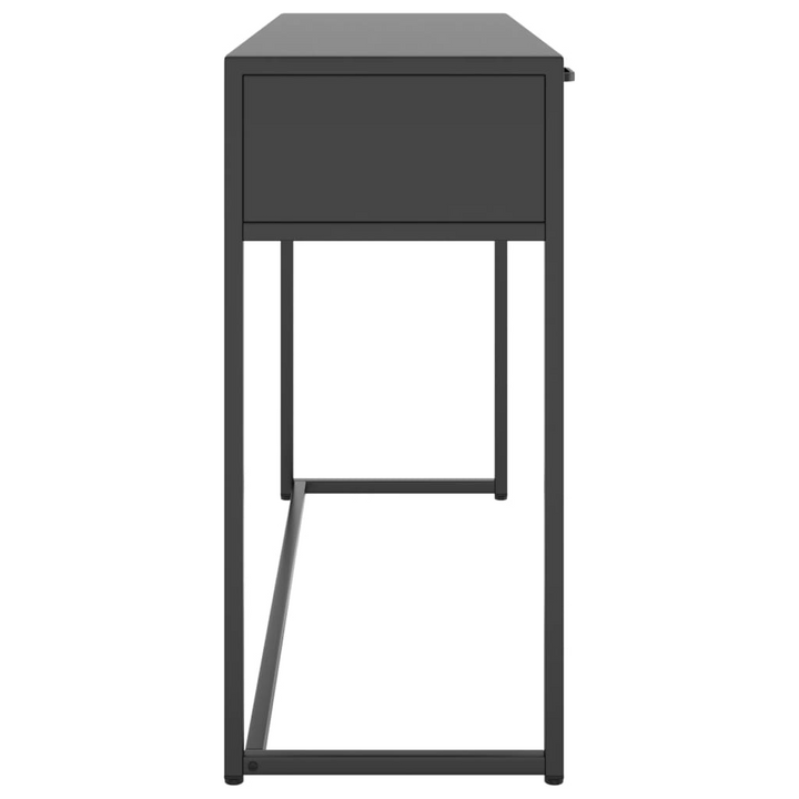 Modern Anthracite Steel Console Table - 106x35x75cm - Sturdy & Stylish Home Decor - Premium  from Home Treasures - Just £151.99! Shop now at Home Treasures