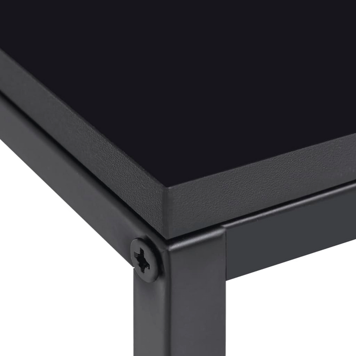 Modern Black Steel Side Tables, Set of 2 - Durable, Stylish, and Multi-functional - Premium  from Home Treasures - Just £60.99! Shop now at Home Treasures