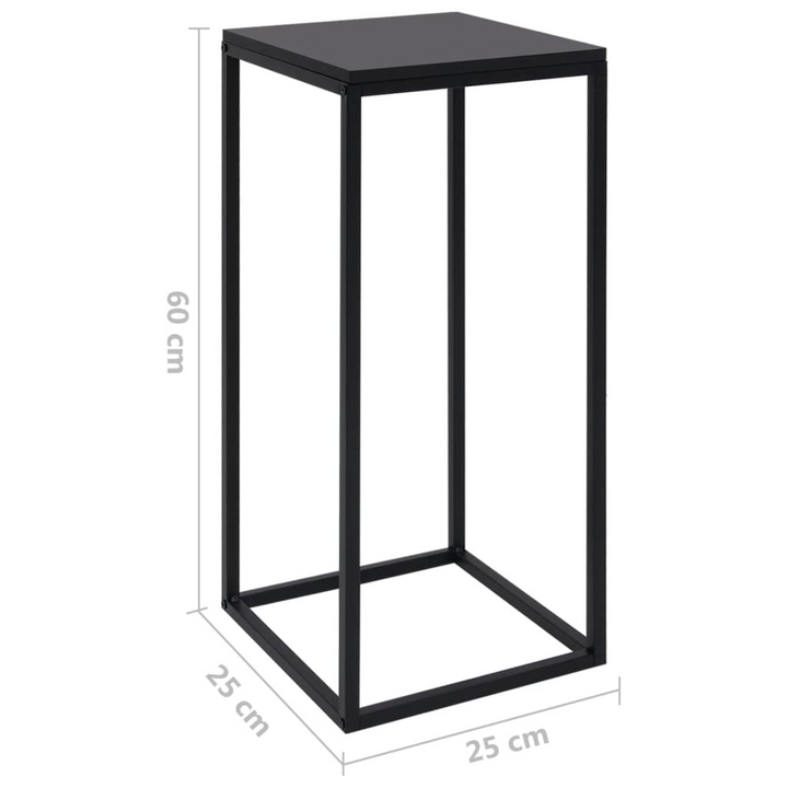 Modern Black Steel Side Tables, Set of 2 - Durable, Stylish, and Multi-functional - Premium  from Home Treasures - Just £60.99! Shop now at Home Treasures