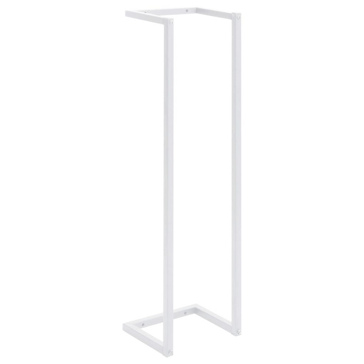 Elegant and Durable Steel Towel Rack (White) - Space-Saving Design, 25 x 20 x 95cm - Ideal for Modern Bathrooms - Premium  from Home Treasures - Just £31.99! Shop now at Home Treasures