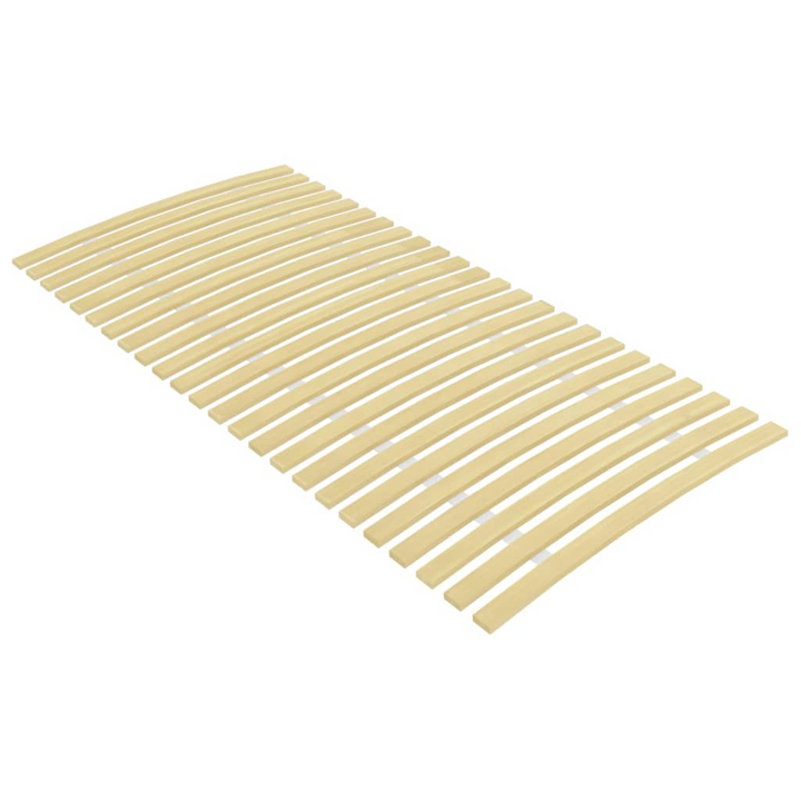 Foldable Slatted Bed Base, 100x200 cm | 24 Slats | Solid Poplar Wood | Durable - Premium  from Home Treasures - Just £46.99! Shop now at Home Treasures