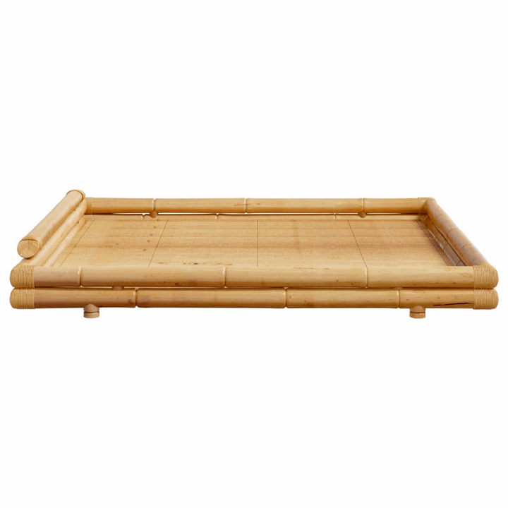 Eco-Friendly Bamboo Bed Frame 180 x 200cm - Rustic Vintage Style with Durable, Sustainable Material - Premium  from Home Treasures - Just £962.99! Shop now at Home Treasures