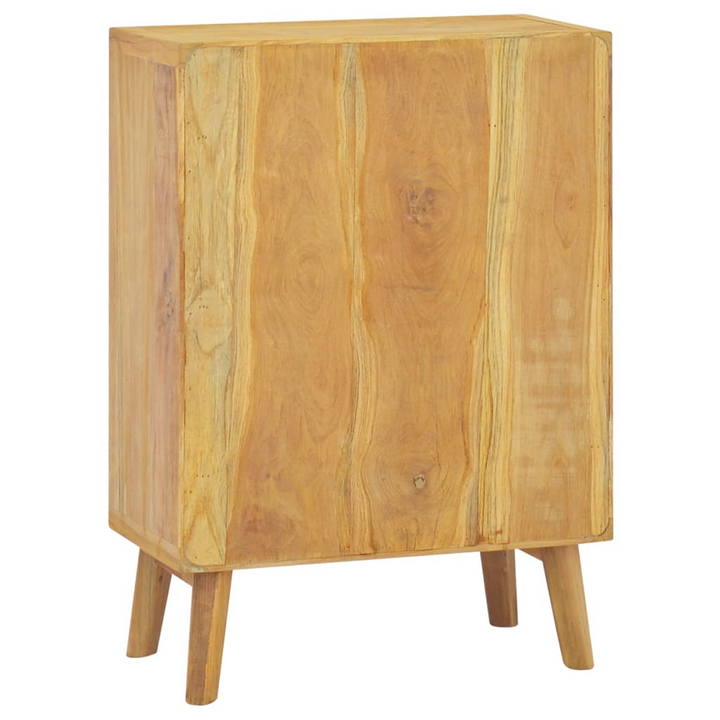 Vintage Solid Teak Chest of Drawers, 56 x 30 x 80cm - Durable Storage Solution - Premium  from Home Treasures - Just £236.99! Shop now at Home Treasures