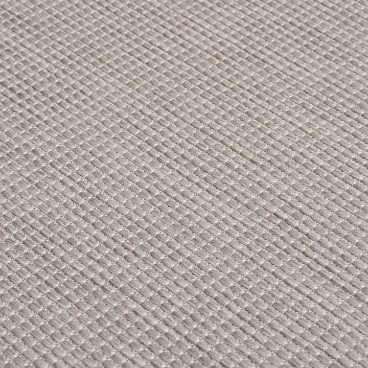 Outdoor Flatweave Rug 80x150 cm in Taupe - Durable, Weather-Resistant Patio Mat for Terrace and Balcony - Premium  from Home Treasures - Just £25.99! Shop now at Home Treasures