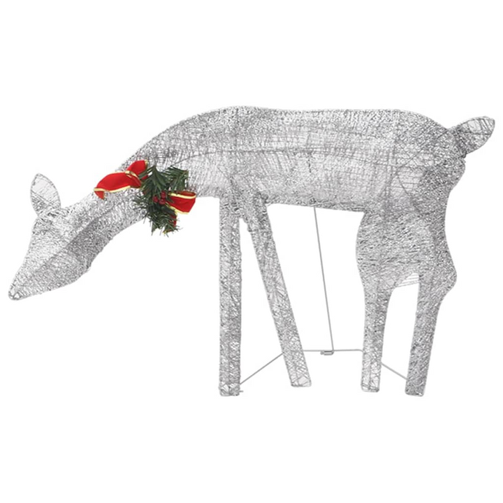 Christmas Reindeer Family 270x7x90 cm Silver Cold White Mesh - Premium  from Home Treasures - Just £70.99! Shop now at Home Treasures