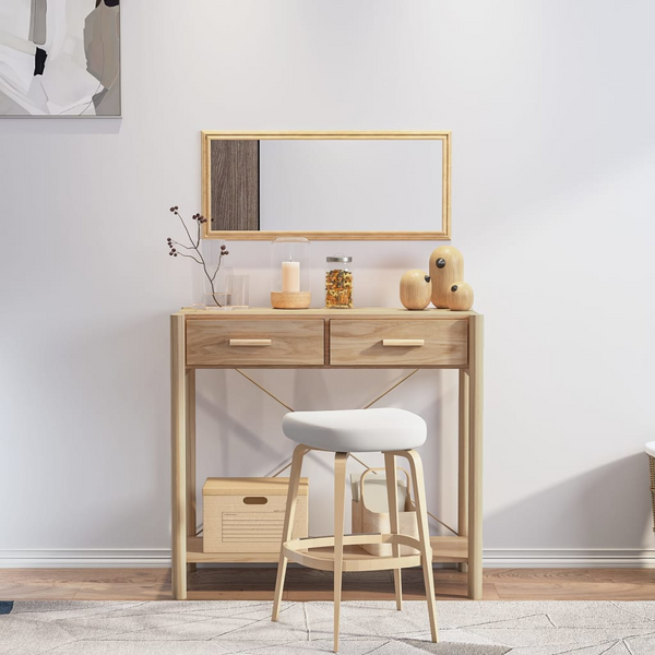 Elegant Brown Console Table - 82 x 38 x 75 cm | Ideal for Entryways & Living Rooms - Premium  from Home Treasures - Just £108.99! Shop now at Home Treasures