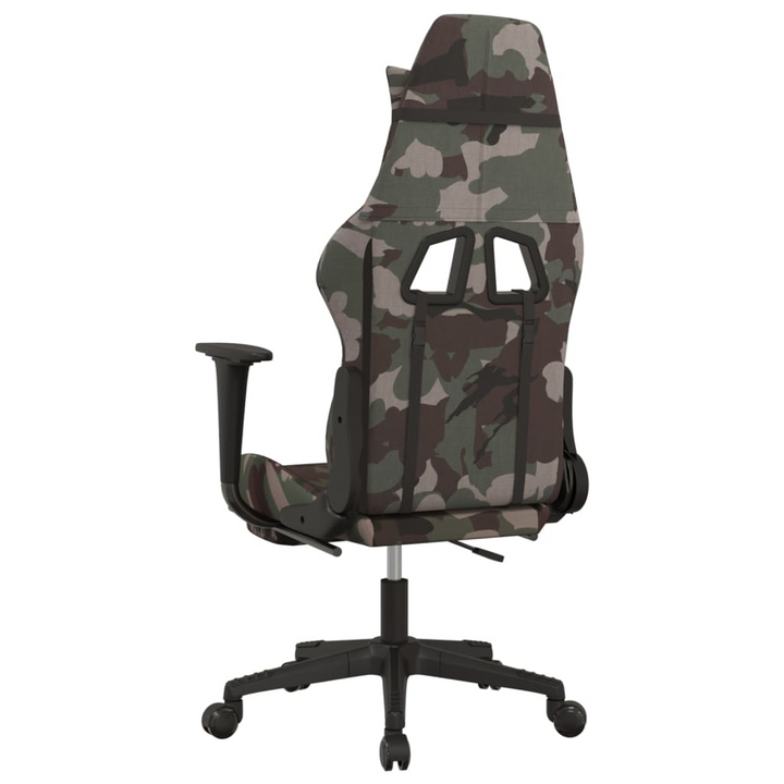 Swivel Gaming Chair with Footrest - Black and Camouflage Fabric | Enhanced Comfort & Customizable Settings - Premium  from Home Treasures - Just £132.99! Shop now at Home Treasures