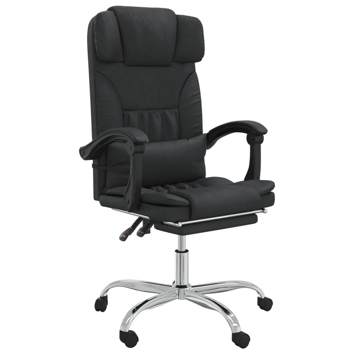 Luxurious Faux Leather Massage Reclining Office Chair - Black | Ergonomic & Adjustable - Premium  from Home Treasures - Just £133.99! Shop now at Home Treasures