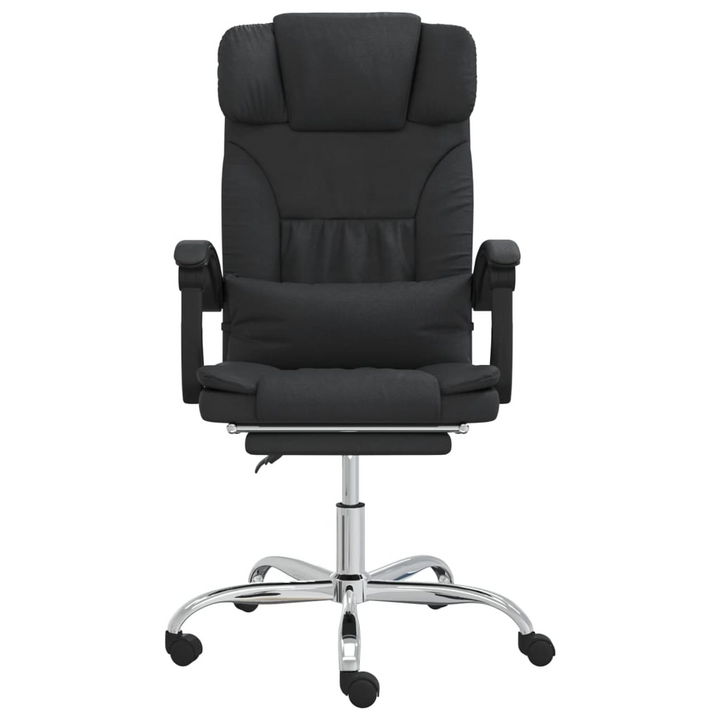 Luxurious Faux Leather Massage Reclining Office Chair - Black | Ergonomic & Adjustable - Premium  from Home Treasures - Just £133.99! Shop now at Home Treasures