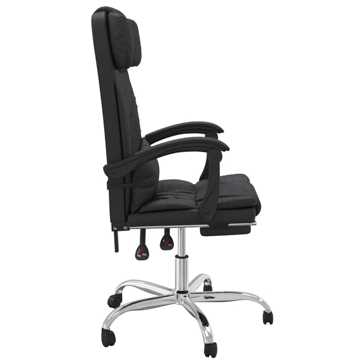 Luxurious Faux Leather Massage Reclining Office Chair - Black | Ergonomic & Adjustable - Premium  from Home Treasures - Just £133.99! Shop now at Home Treasures