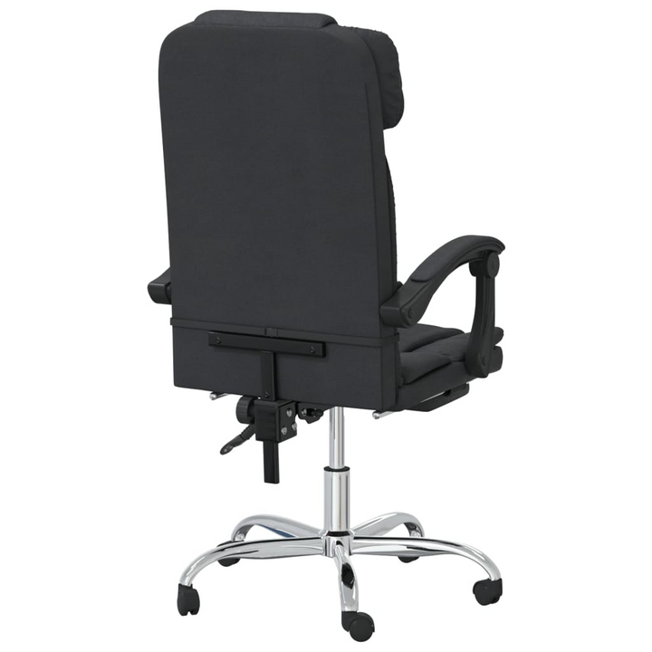 Luxurious Faux Leather Massage Reclining Office Chair - Black | Ergonomic & Adjustable - Premium  from Home Treasures - Just £133.99! Shop now at Home Treasures