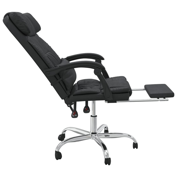 Luxurious Faux Leather Massage Reclining Office Chair - Black | Ergonomic & Adjustable - Premium  from Home Treasures - Just £133.99! Shop now at Home Treasures