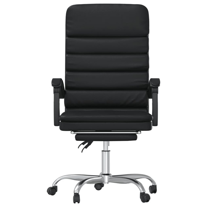 Massage Reclining Office Chair Black Faux Leather - Comfort and Style for Your Workplace - Premium  from Home Treasures - Just £92.99! Shop now at Home Treasures