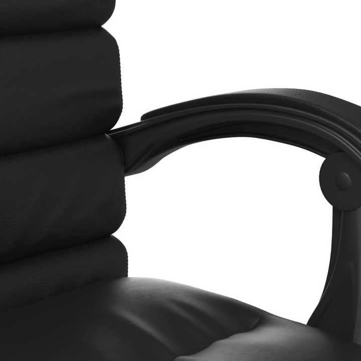 Massage Reclining Office Chair Black Faux Leather - Comfort and Style for Your Workplace - Premium  from Home Treasures - Just £92.99! Shop now at Home Treasures