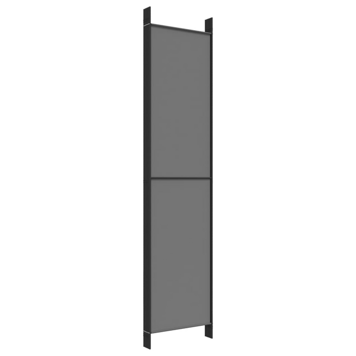 6-Panel Room Divider in Anthracite - Stylish Fabric Screen 300x220 cm Ideal for Privacy & Space Division - Premium  from Home Treasures - Just £55.99! Shop now at Home Treasures