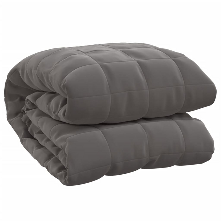 Weighted Blanket Grey 200x225 cm - 13 kg | Hypoallergenic Heavy Blanket for Restful Sleep - Premium  from Home Treasures - Just £95.99! Shop now at Home Treasures