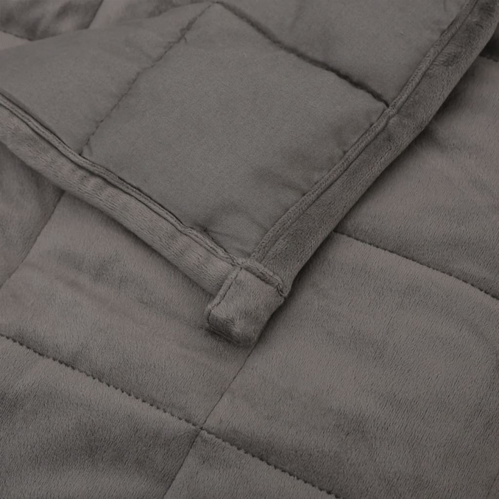 Weighted Blanket Grey 200x225 cm - 13 kg | Hypoallergenic Heavy Blanket for Restful Sleep - Premium  from Home Treasures - Just £95.99! Shop now at Home Treasures