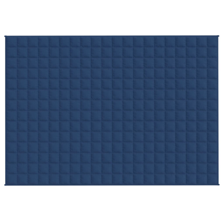 Weighted Blanket with Even Distribution - Blue, 138x200 cm, Single, 6 kg, Comfortable Fabric - Premium  from Home Treasures - Just £63.99! Shop now at Home Treasures