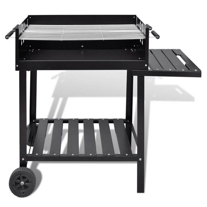 Premium Trolley Charcoal Barbecue Grill with Side Tray - Portable, Sturdy & Multi-Functional Outdoor BBQ - Premium  from Home Treasures - Just £183.99! Shop now at Home Treasures