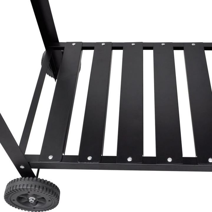 Premium Trolley Charcoal Barbecue Grill with Side Tray - Portable, Sturdy & Multi-Functional Outdoor BBQ - Premium  from Home Treasures - Just £183.99! Shop now at Home Treasures