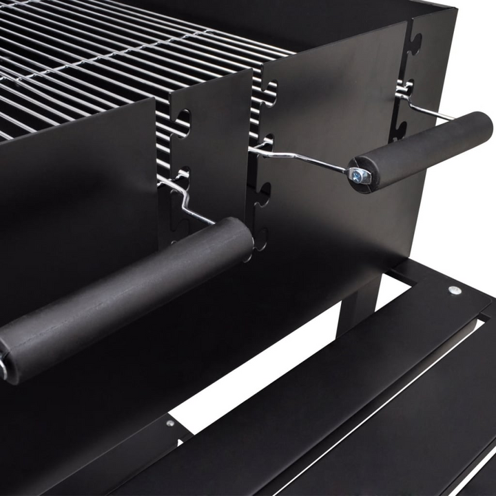 Premium Trolley Charcoal Barbecue Grill with Side Tray - Portable, Sturdy & Multi-Functional Outdoor BBQ - Premium  from Home Treasures - Just £183.99! Shop now at Home Treasures