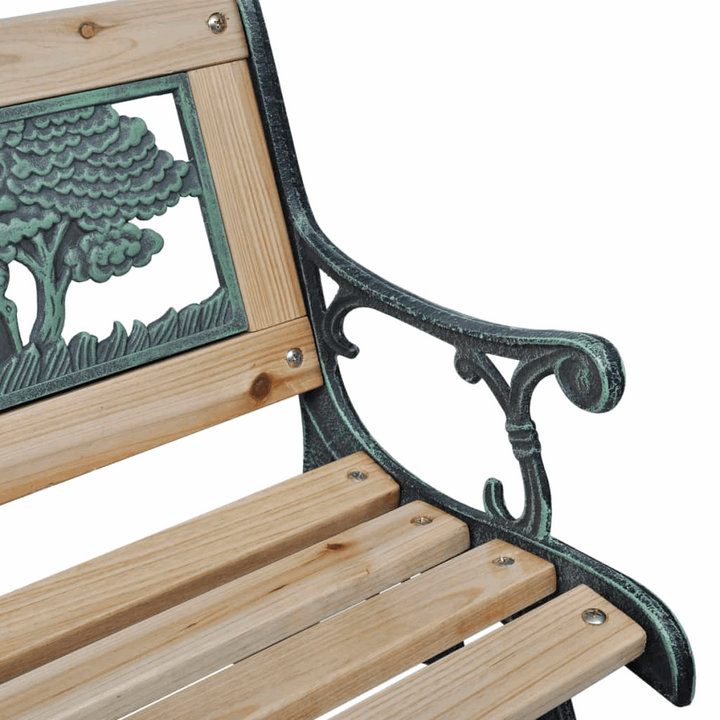 Charming Animal Patterned Children's Garden Bench 84x37x50cm | Perfect for Kids' Outdoor Fun - Premium  from Home Treasures - Just £59.99! Shop now at Home Treasures