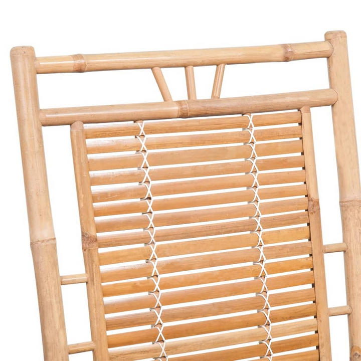 Bamboo Rocking Chair - Durable & Stylish Indoor/Outdoor Seating - Premium  from Home Treasures - Just £105.99! Shop now at Home Treasures