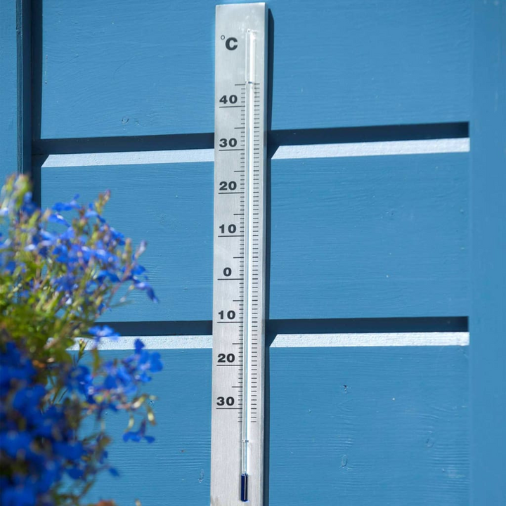 Nature Aluminum Outdoor Wall Thermometer - Easy-to-Read, Weatherproof Thermometer for Accurate Temperature Measurement - Premium  from Home Treasures - Just £29.99! Shop now at Home Treasures