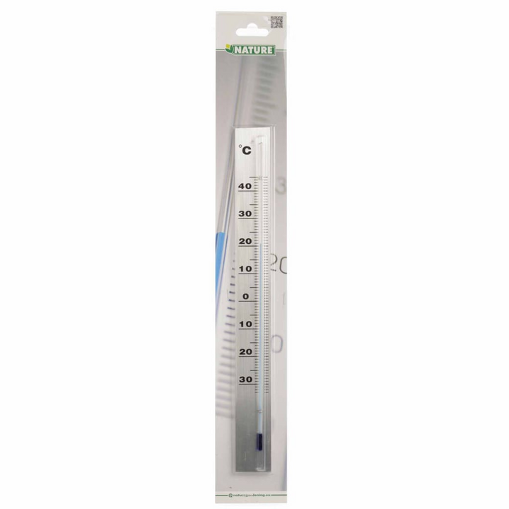 Nature Aluminum Outdoor Wall Thermometer - Easy-to-Read, Weatherproof Thermometer for Accurate Temperature Measurement - Premium  from Home Treasures - Just £29.99! Shop now at Home Treasures