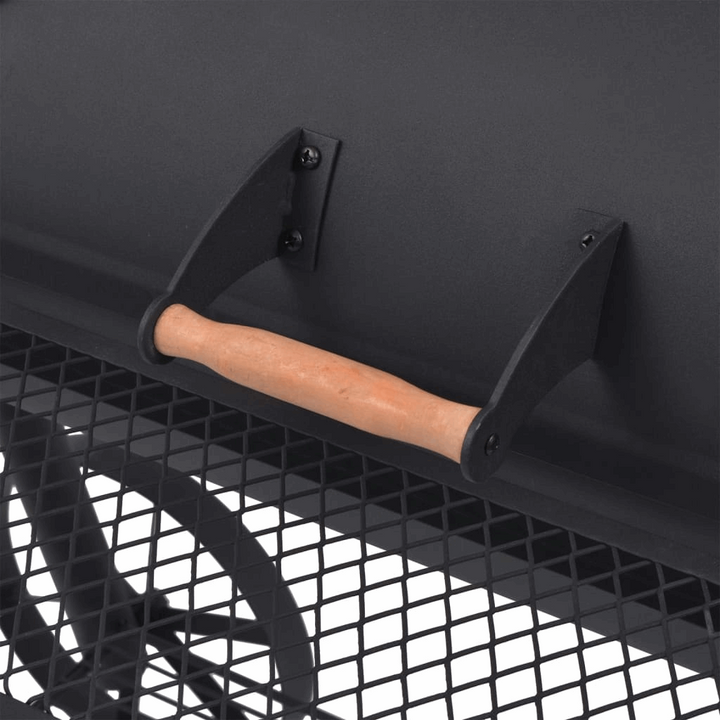 Premium BBQ Charcoal Smoker with Bottom Shelf - Extra Large Heavy-Duty Black Outdoor Grill - Premium  from Home Treasures - Just £943.99! Shop now at Home Treasures