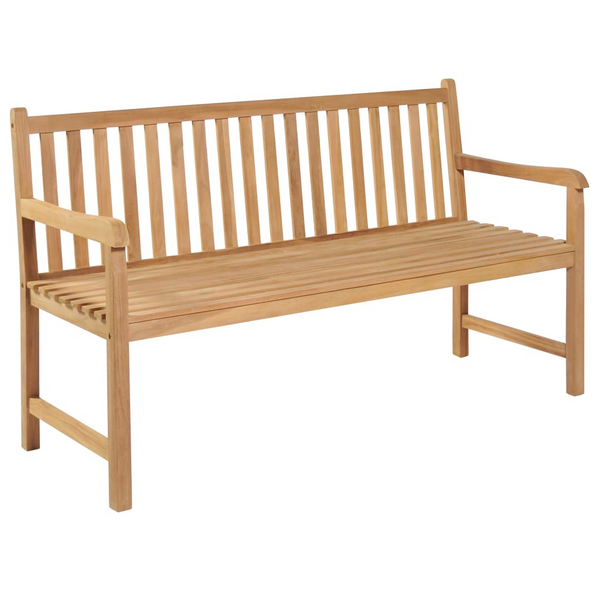 Elegant Teak Garden Bench - Durable Outdoor Seating for Patios and Gardens - Premium  from Home Treasures - Just £327.99! Shop now at Home Treasures