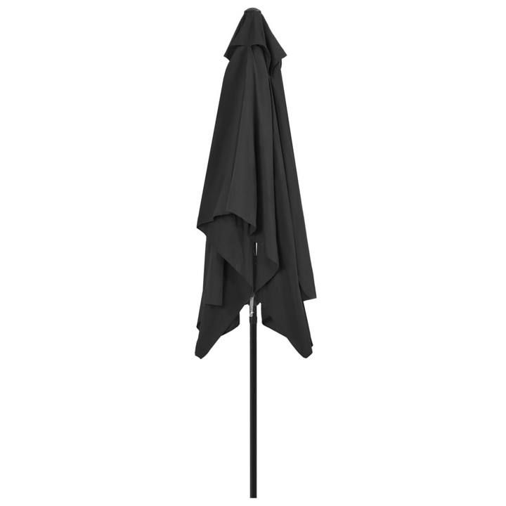 Outdoor Parasol with Tilt Function and Crank System, 300x200 cm, Anthracite - UV Protection & Durable Steel Pole - Premium  from Home Treasures - Just £64.99! Shop now at Home Treasures