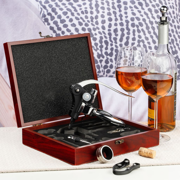 10 Piece Wine Accessory Set with Case - Essential Tools for Every Wine Lover - Premium  from Home Treasures - Just £40.99! Shop now at Home Treasures