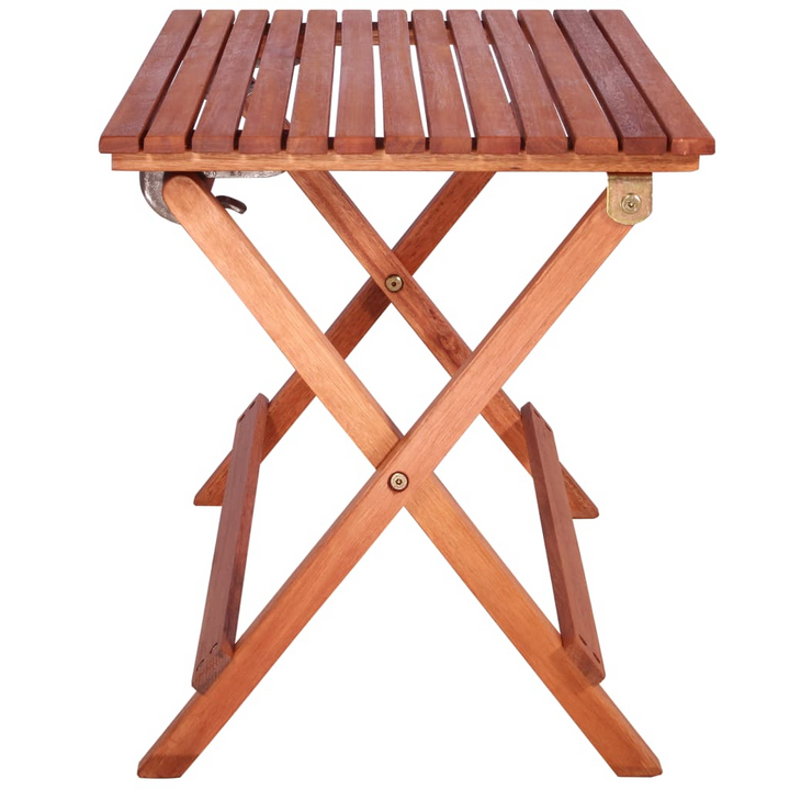 Children's Bistro Set | Solid Eucalyptus Wood | Outdoor Folding Dining Table and Chairs - Premium  from Home Treasures - Just £77.99! Shop now at Home Treasures