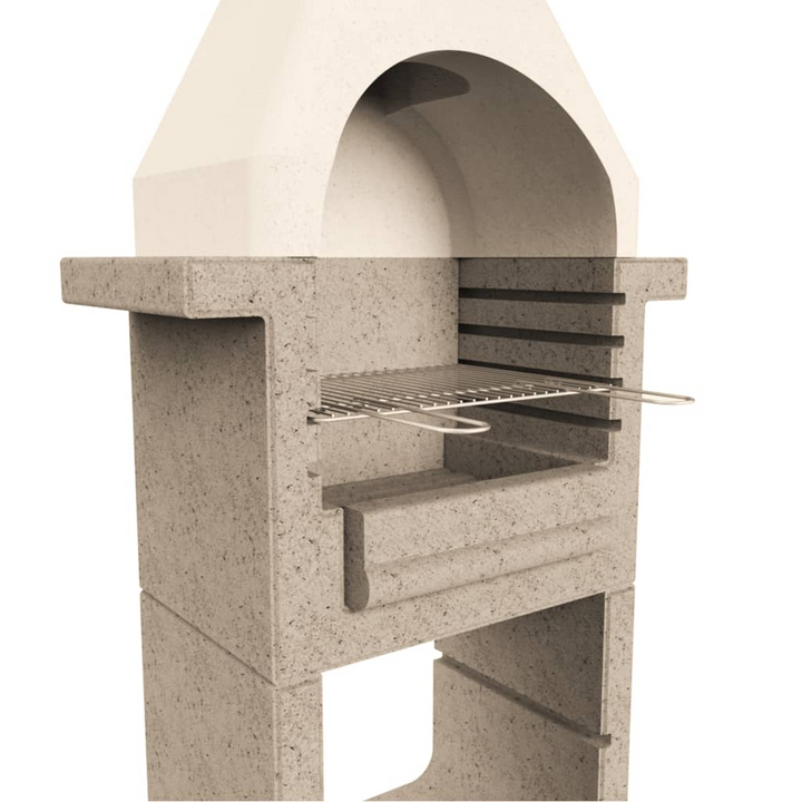 Premium Concrete Charcoal BBQ Stand with Chimney - Adjustable Cooking Heights, Durable and Stylish Outdoor Grill for Patio & Garden - Premium  from Home Treasures - Just £1030.99! Shop now at Home Treasures