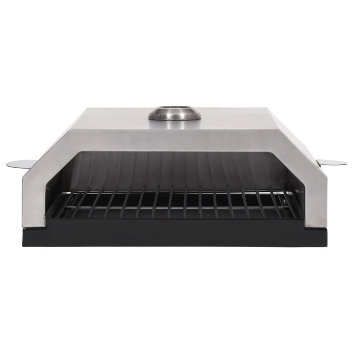 Premium Pizza Oven with Ceramic Stone for Gas & Charcoal BBQ - Perfect for Outdoor Parties - Premium  from Home Treasures - Just £83.99! Shop now at Home Treasures