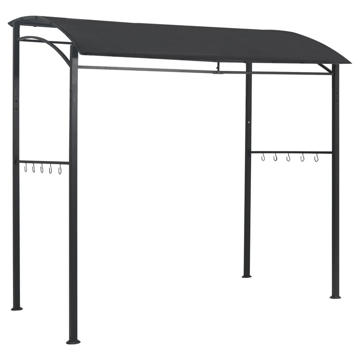 Premium BBQ Gazebo 215 x 150 x 220cm (Anthracite) Steel - Weather-Resistant, UV Protection, Organize Your Grilling Accessories - Premium  from Home Treasures - Just £238.99! Shop now at Home Treasures