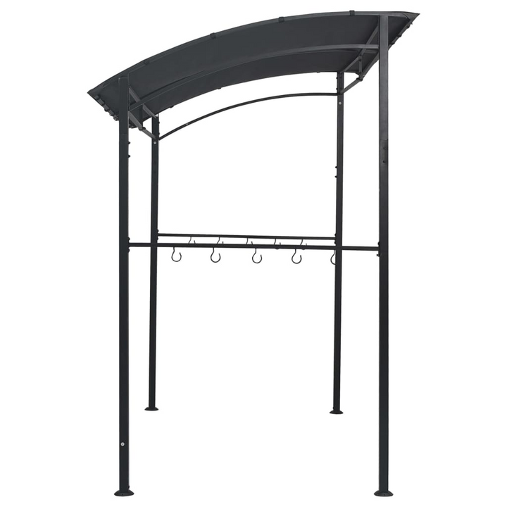 Premium BBQ Gazebo 215 x 150 x 220cm (Anthracite) Steel - Weather-Resistant, UV Protection, Organize Your Grilling Accessories - Premium  from Home Treasures - Just £238.99! Shop now at Home Treasures