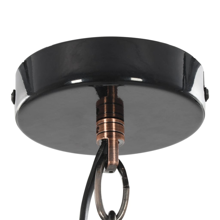 Modern Black Round Pendant Ceiling Lamp Set, 2 pcs - Stylish E27 Metal Lighting Fixtures for Home & Commercial Spaces - Premium  from Home Treasures - Just £99.99! Shop now at Home Treasures