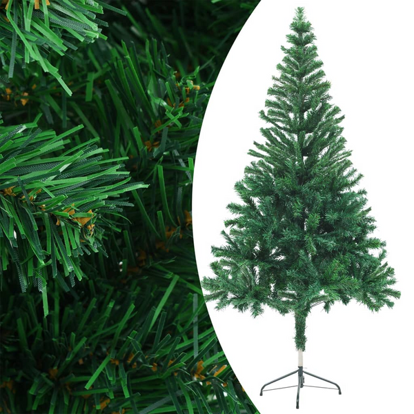 Artificial Christmas Tree with Stand - 380 Branches, Realistic PVC Green Tree for Indoor & Outdoor Holiday Decor - Premium  from Home Treasures - Just £25.99! Shop now at Home Treasures