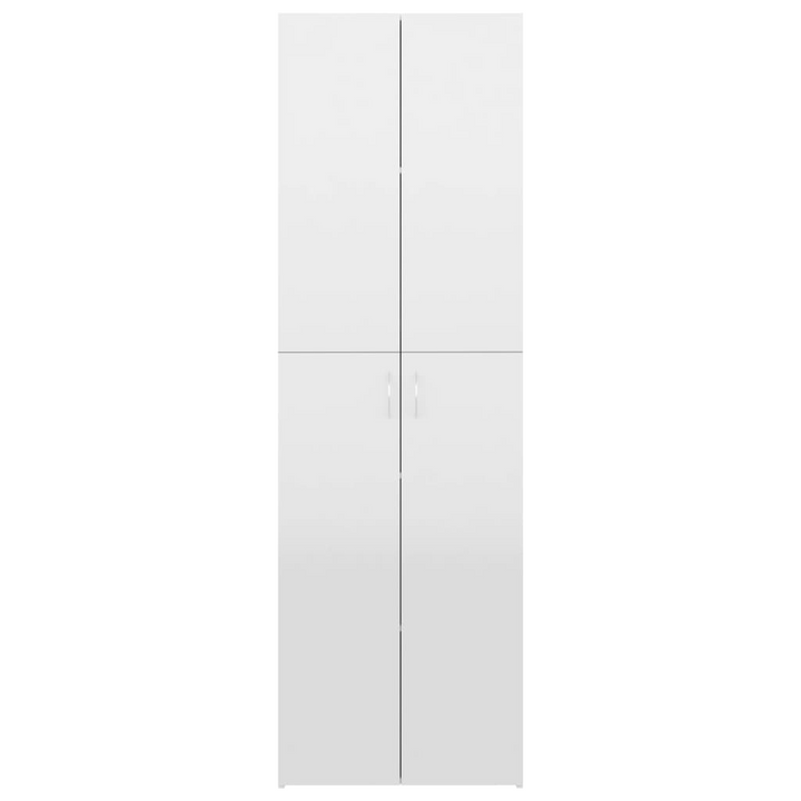 Office Cabinet High Gloss White 60x32x190 cm Engineered Wood - Premium  from Home Treasures - Just £191.99! Shop now at Home Treasures