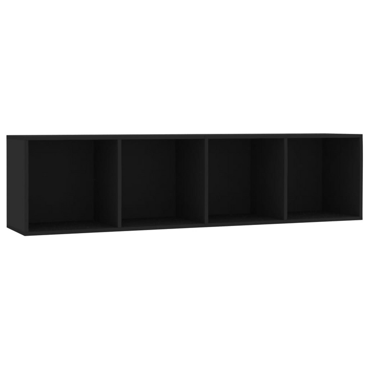 Sleek Black Book Cabinet/TV Cabinet - Versatile Storage Solution for Modern Homes - Premium  from Home Treasures - Just £68.99! Shop now at Home Treasures