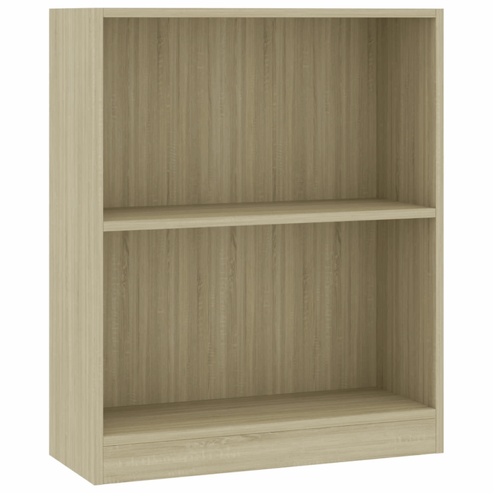 Stylish Sonoma Oak Bookshelf - Compact & Multi-Functional, 60 x 24 x 74.5 cm - Premium  from Home Treasures - Just £45.99! Shop now at Home Treasures