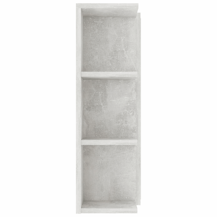 Modern Bathroom Mirror Cabinet in Concrete Grey - 80 x 20.5 x 64cm | Stylish Storage Solution - Premium  from Home Treasures - Just £81.99! Shop now at Home Treasures