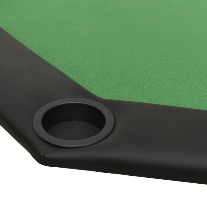 8-Player Folding Poker Table Green 108x108x75 cm - Premium  from Home Treasures - Just £131.99! Shop now at Home Treasures