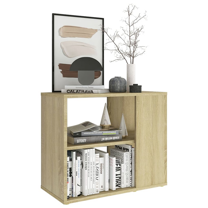 Stylish and Functional Side Cabinet in Sonoma Oak - Perfect for Any Room - Premium  from Home Treasures - Just £37.99! Shop now at Home Treasures