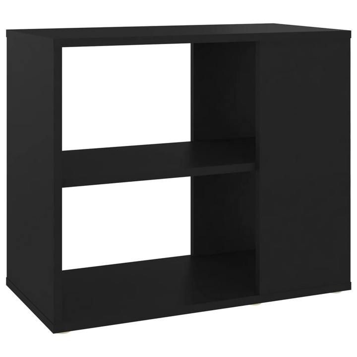 Stylish Black Side Cabinet with Ample Storage - Perfect Sofa Side Table for Living Room - Premium  from Home Treasures - Just £35.99! Shop now at Home Treasures