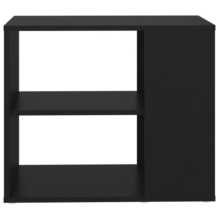 Stylish Black Side Cabinet with Ample Storage - Perfect Sofa Side Table for Living Room - Premium  from Home Treasures - Just £35.99! Shop now at Home Treasures