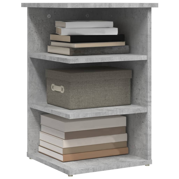 Stylish and Practical Concrete Grey Side Cabinet - Ample Storage - Engineered Wood - Easy to Clean - Premium  from Home Treasures - Just £27.99! Shop now at Home Treasures