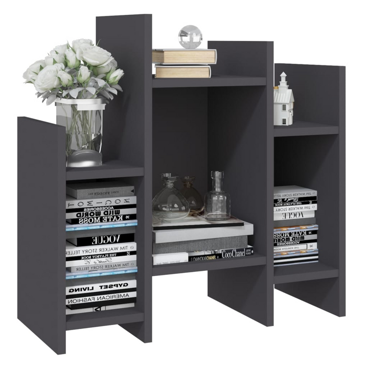 Stylish & Practical Grey Side Cabinet with 6 Shelves – Perfect for Organized Living - Premium  from Home Treasures - Just £29.99! Shop now at Home Treasures